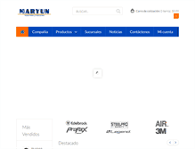 Tablet Screenshot of maryun.cl